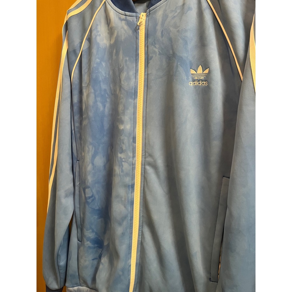 Adidas Pharrell Williams Hu Track Jacket Mens XL Blue Tie Dye 2018 Human Race - Picture 8 of 15